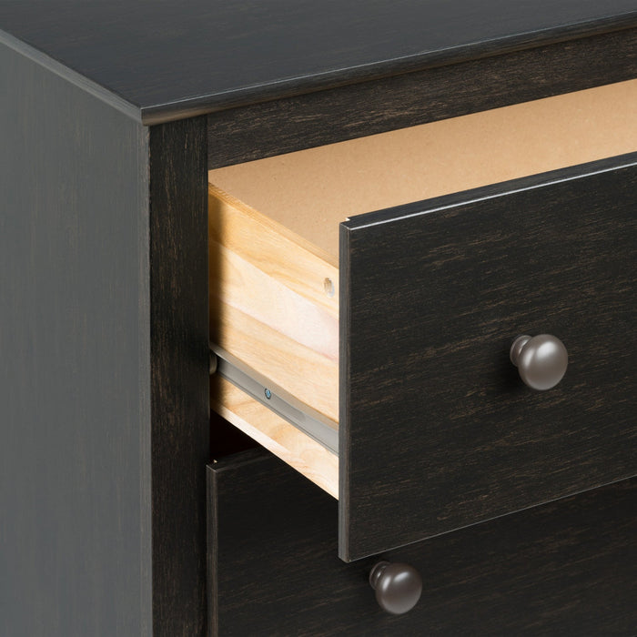 Sonoma 5-Drawer Chest - Washed Black