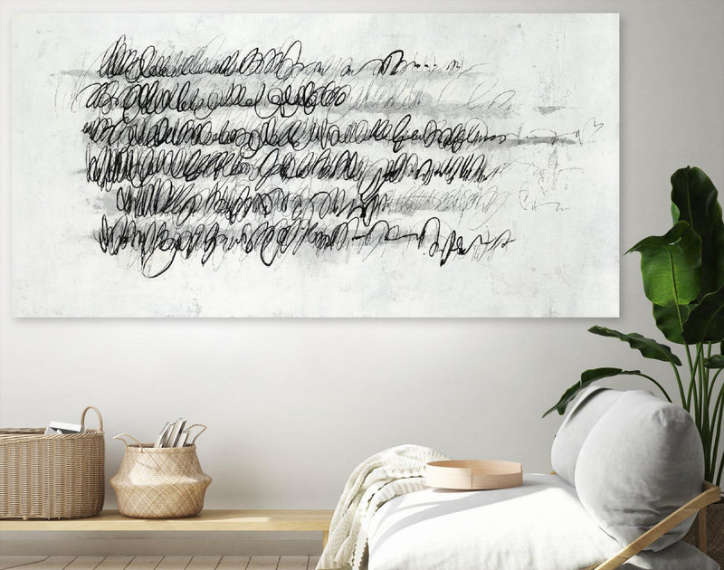 \"Artist Decleration\" Giant Art 72x36 Wall Art