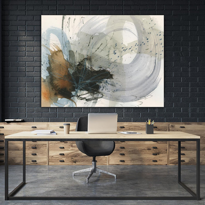\"Orbital Burst Ii\" Giant Art 72x54 Wall Art
