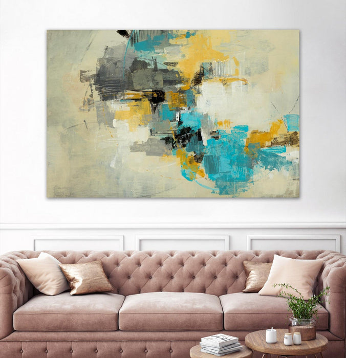 \"Adrift In Time\" Giant Art 84x54 Wall Art