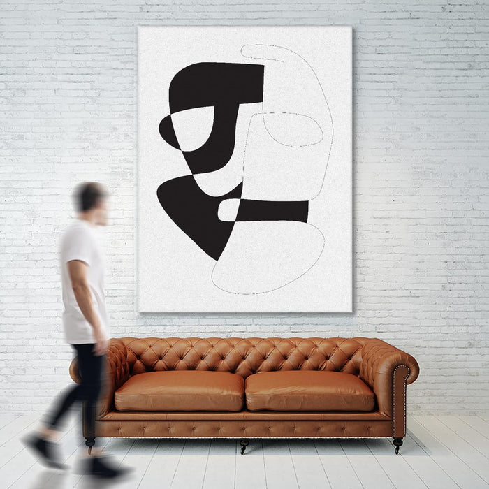 \"Graphical 3\" Giant Art 72x54 Wall Art