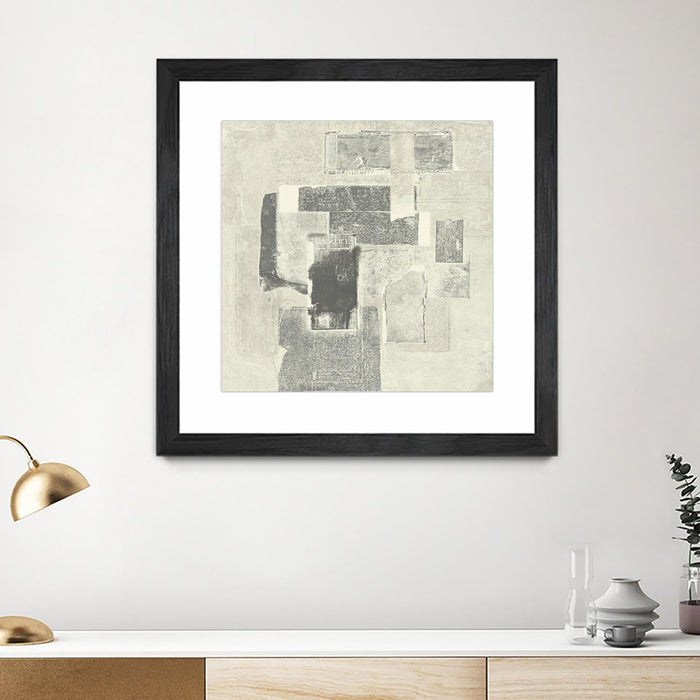 \"Camera Obscura\" Matted and Framed Black 30x30 Wall Art