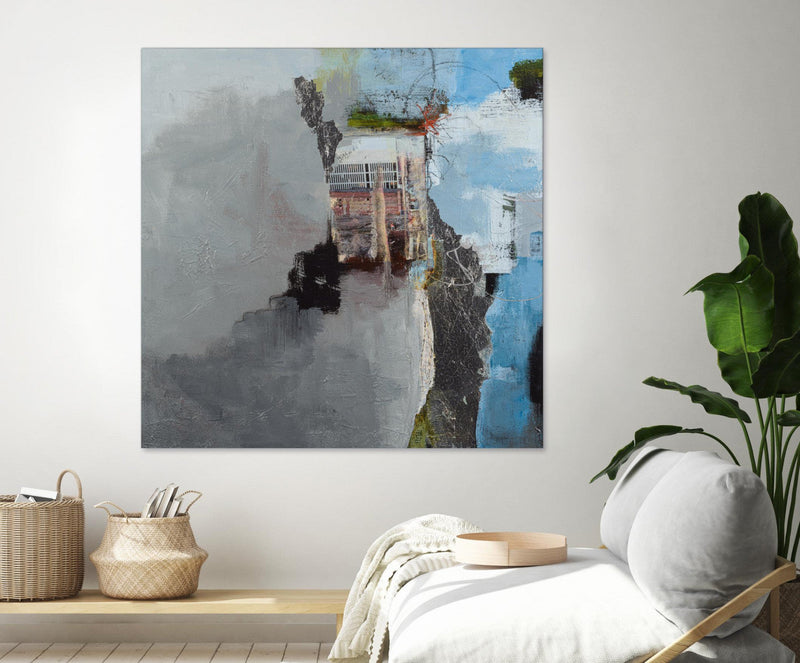 \"Living On The Edge\" Giant Art 54x54 Wall Art