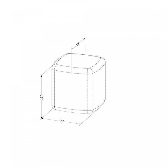 Dalya Outdoor Side Table - Greige