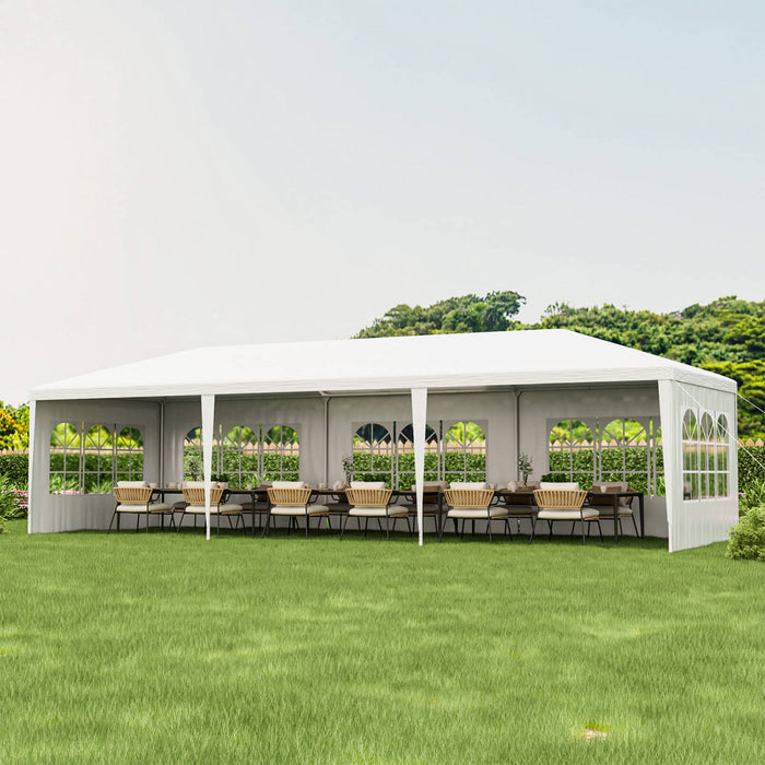 Costway 10' X 30' Outdoor Wedding Party Event Tent Gazebo Canopy