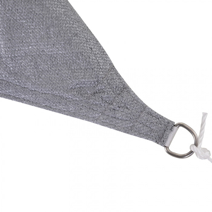 Outsunny 10ft X10ft Square Canopy Sun Sail Shade Garden Cover Uv Protector Outdoor Patio Lawn Shelte