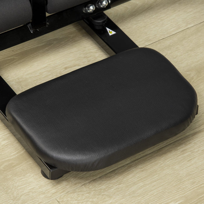 Soozier Core & Abdominal Trainers, Height Adjustable Inversion / Sit Up Exercise Equipment, Ab Crunc