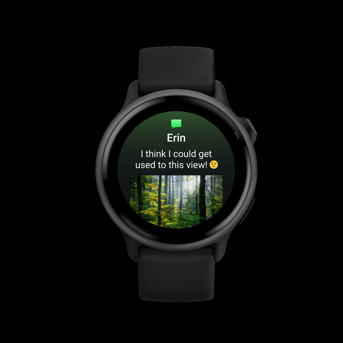 Garmin Vivoactive 6 Slate Black Health Smartwatch - Wellness Tracker, Body Battery Monitoring, Sleep Coach, Sports Apps, Garmin Pay, Music Storage