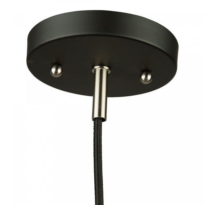 Tote 1-Light Black Pendant II 