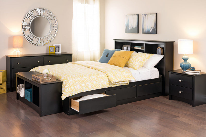Sonoma 6-Drawer Dresser - Black