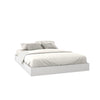 Nordika Queen Platform Bed - White 