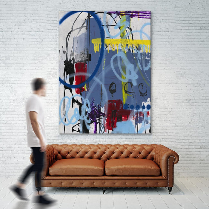 \"Live For The Applause Ii\" Giant Art 72x54 Wall Art