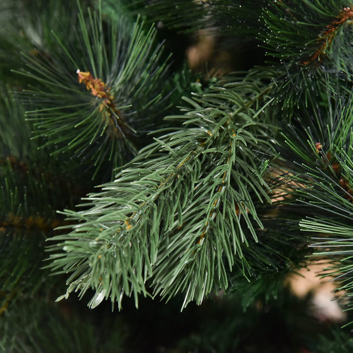 Homcom 5ft Artificial Christmas Tree With 343 Branch Tips