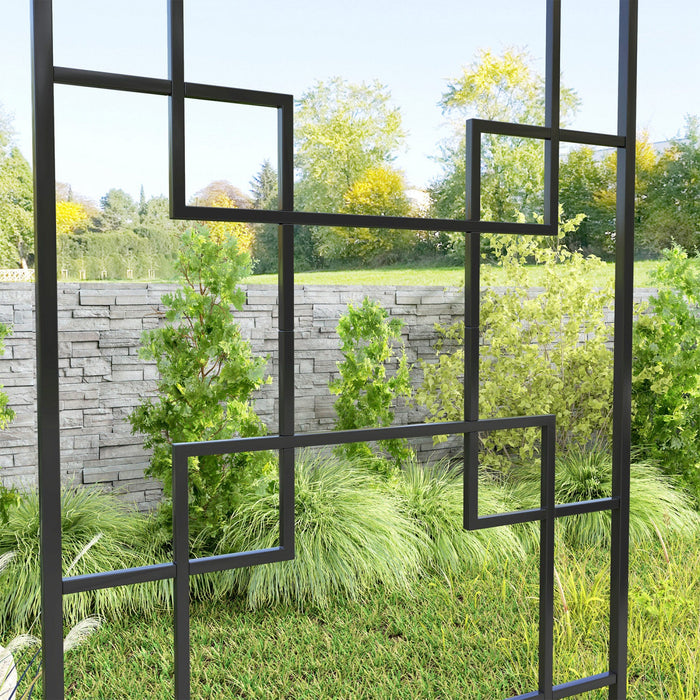 Outsunny 72\" Garden Trellis Pack Of 4, For Roses, Vine, Cucumber, Clematis