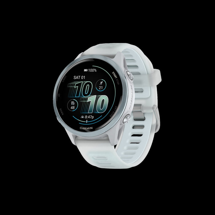 Garmin Forerunner 570 Smartwatch 42mm, Amoled, Cloud Blue Aluminum, Whitestone/blue, Gps Running Tracker, Fitness, 10-day Battery