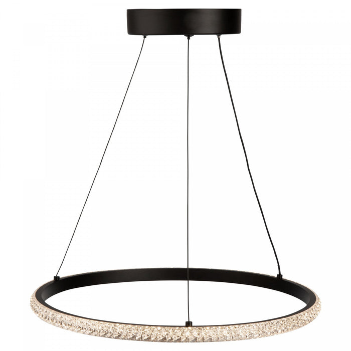 Nova 24 W LED Black Pendant 