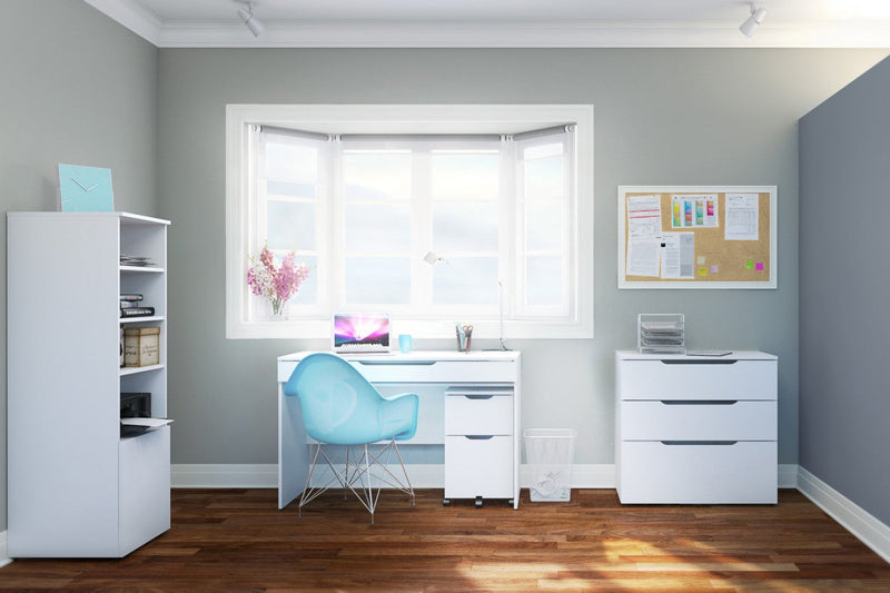 Nordika Arobas Desk - White 