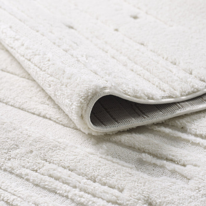 Quinto Cream Waves Shag Area Rug - 2'7\" x 8'
