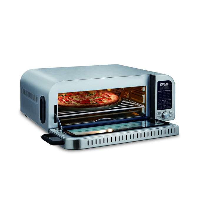 Salton Pizzadesso - Ultra High Heat Professional Pizza Oven and Air Fryer Combo Convection Toaster Oven 