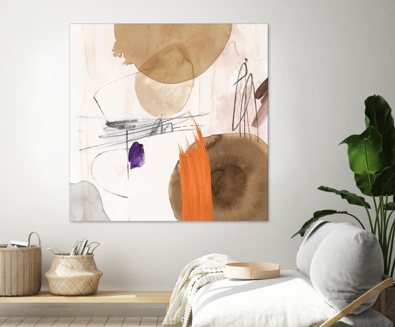 \"Velvet At Dusk Ii\" Giant Art 72x72 Wall Art