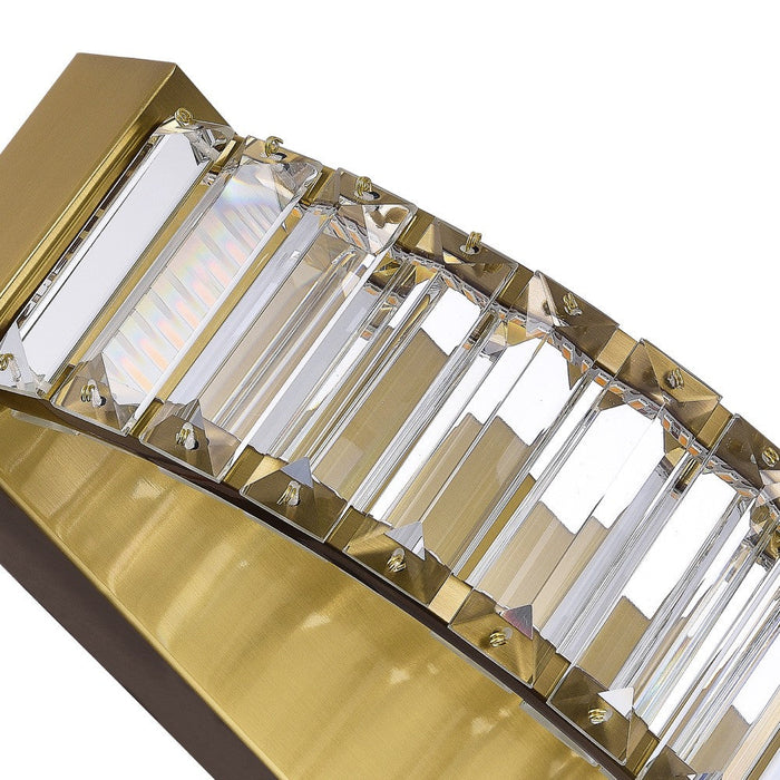Stella Brushed Brass Wall Sconce