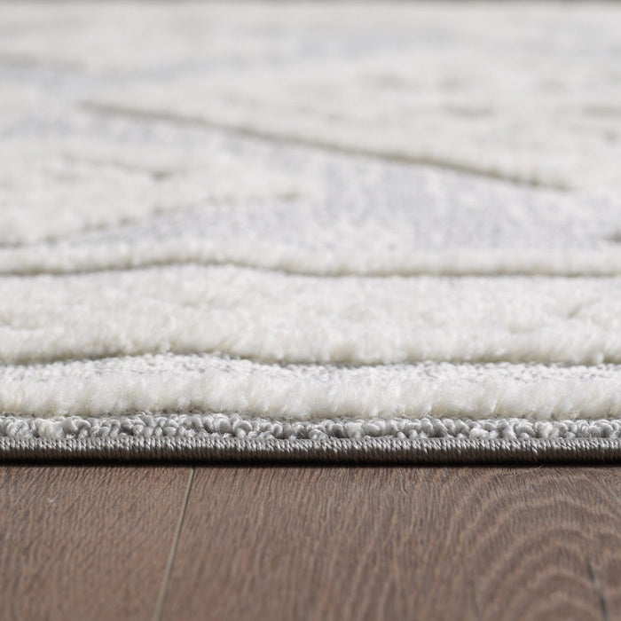 Quinto Westerner Shag Area Rug - 6'3\" x 9'
