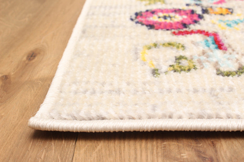 Rosa Ivory Rug 2'8\" x 8'2\" 