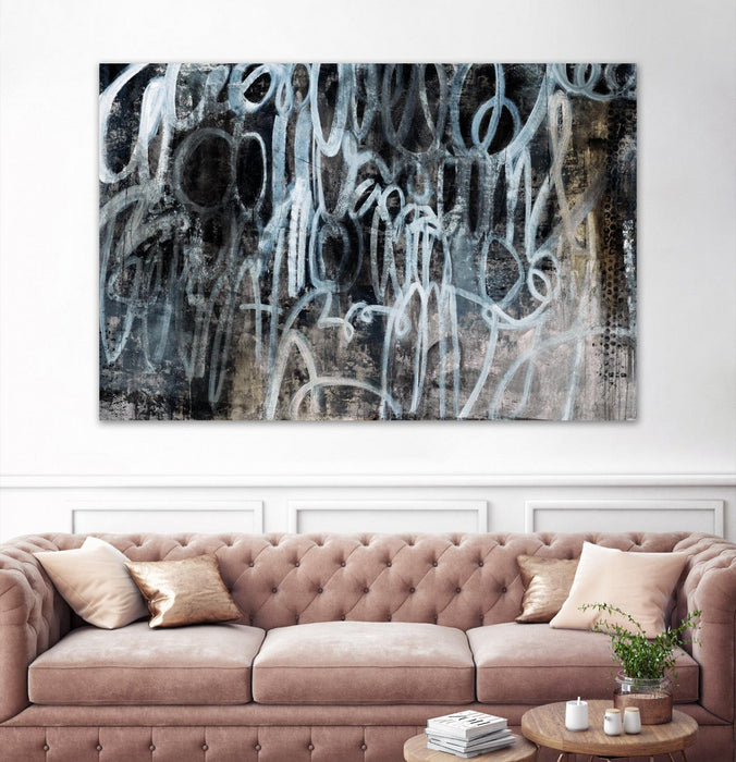 \"Skip The Small Talk\" Giant Art 72x48 Wall Art