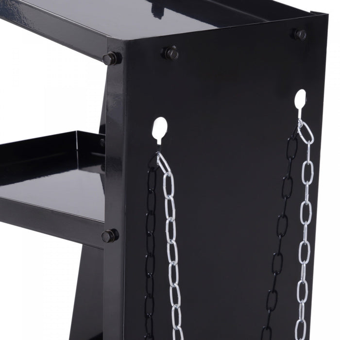 Durhand 3 Tier Garage Welding Cart With Safety Chain
