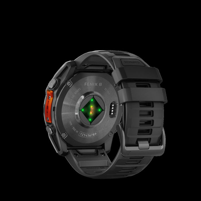 Garmin Fēnix 8 Amoled Smartwatch 51mm - Gps, Compass, Gyroscope And Barometric Altimeter Slate Grey 