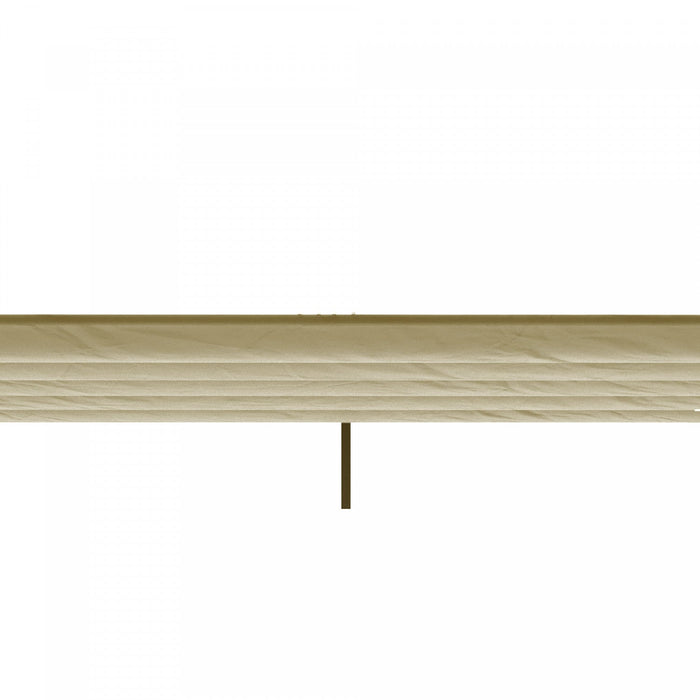 Outsunny Retractable Replacement Pergola Canopy For 10' X 13' Pergola, Pergola Cover Replacement, Be