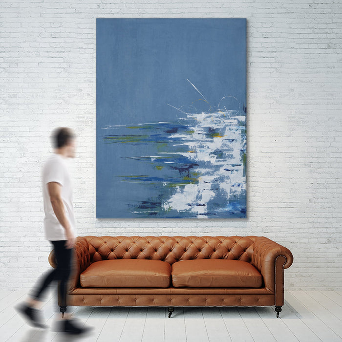 \"Tip Toe Surf\" Giant Art 72x54 Wall Art
