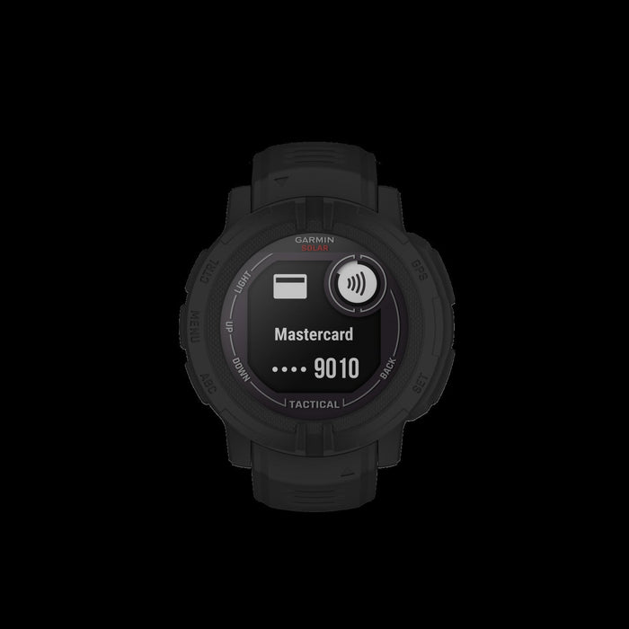Garmin Instinct® 2 Solar Tactical Edition Gps Smartwatch - Hiking With Multi-gnss Support - Black