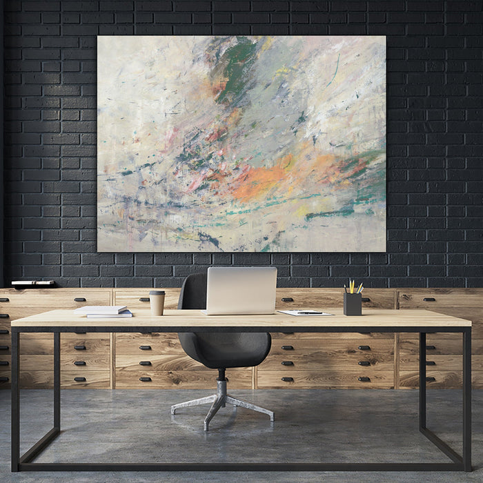 \"A Fabulous Finish Iv\" Giant Art 72x54 Wall Art