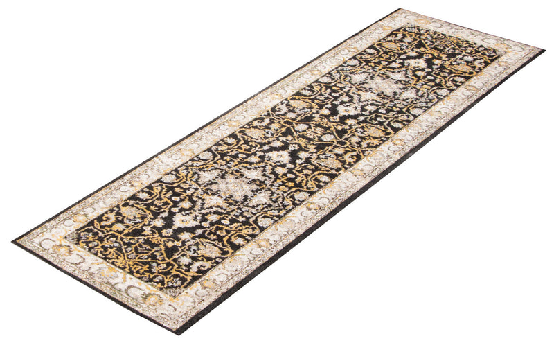 Legacy Black Machine Washable Area Rug - 2'6\" x 8'0\"