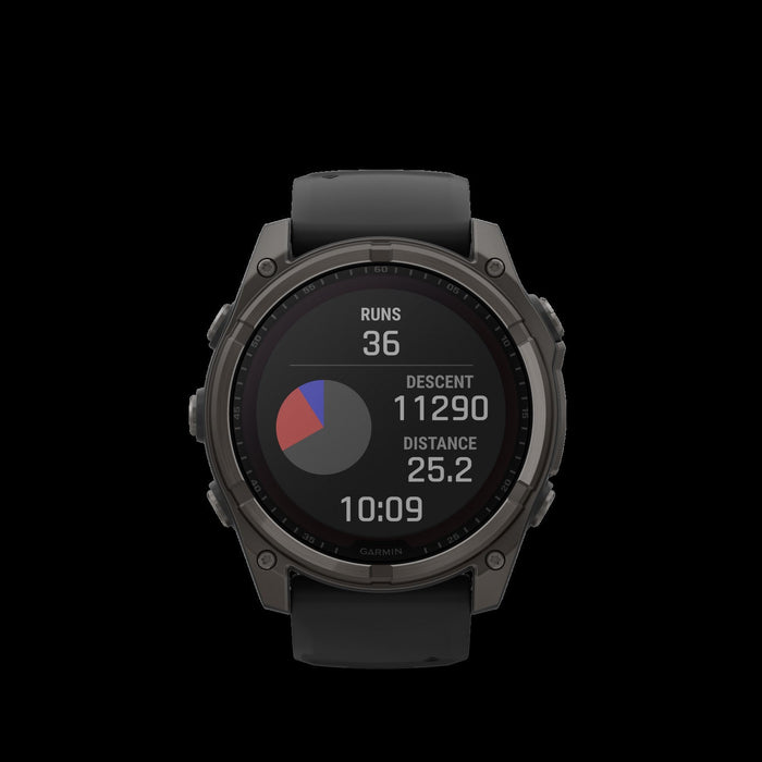 Garmin Fēnix 8 Solar Sapphire Smartwatch 51mm - Gps, Compass, Gyroscope And Barometric Altimeter 