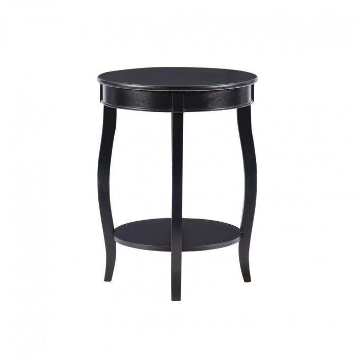 Rainbow Chairside Table - Black