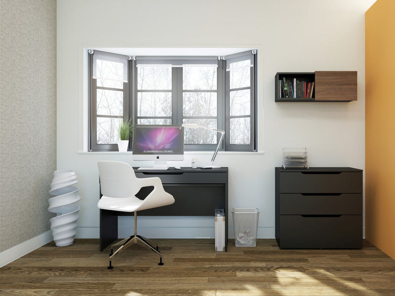 Nordika Filing Cabinet - Black 