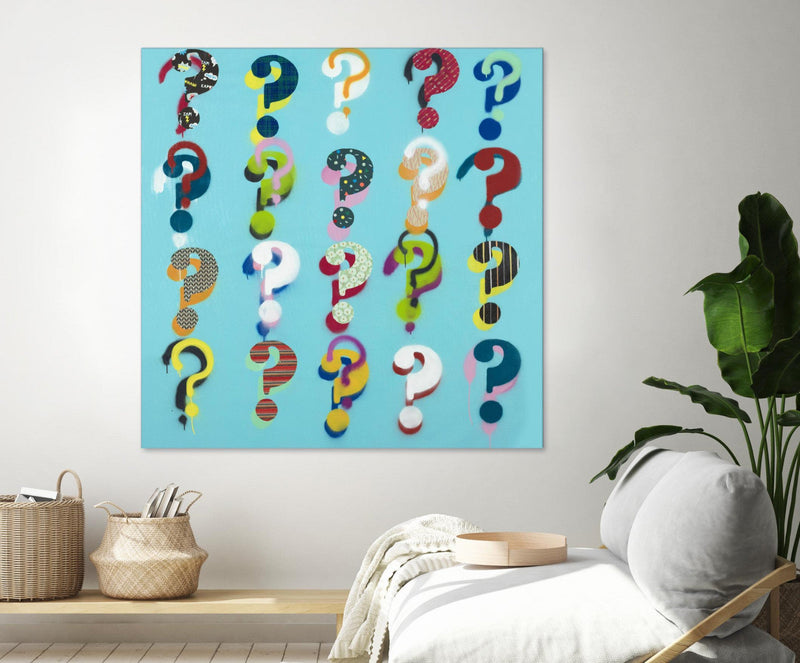 \"Pop The Question\" Giant Art 54x54 Wall Art