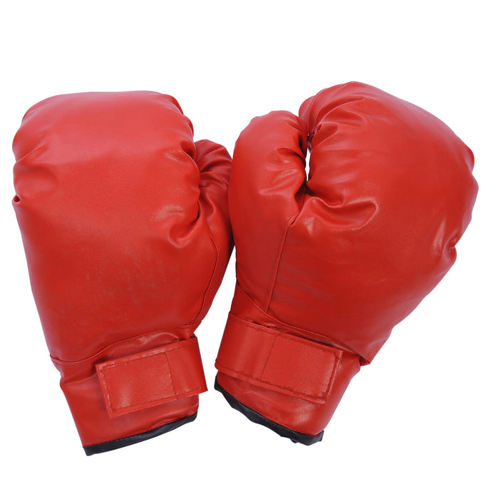 Soozier Adjustable Boxing Punching Bag, Training Speed Ball With Gloves