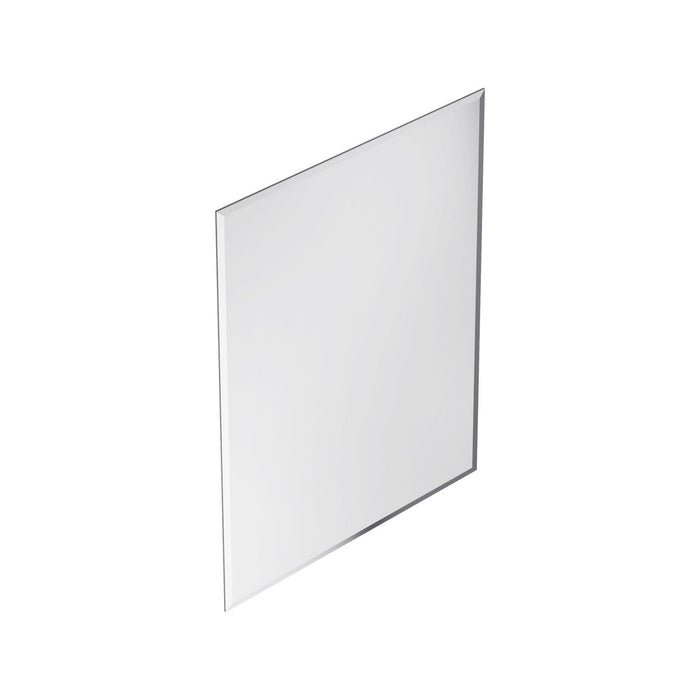 Dovetail 24 Inch Frameless Rectangular Mirror In Chrome 