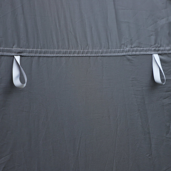 Outsunny Pop Up Shower Tent, Outdoor Privacy Changing Dressing Room, Black