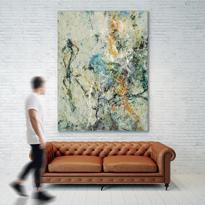 \"Tango 63\" Giant Art 72x54 Wall Art