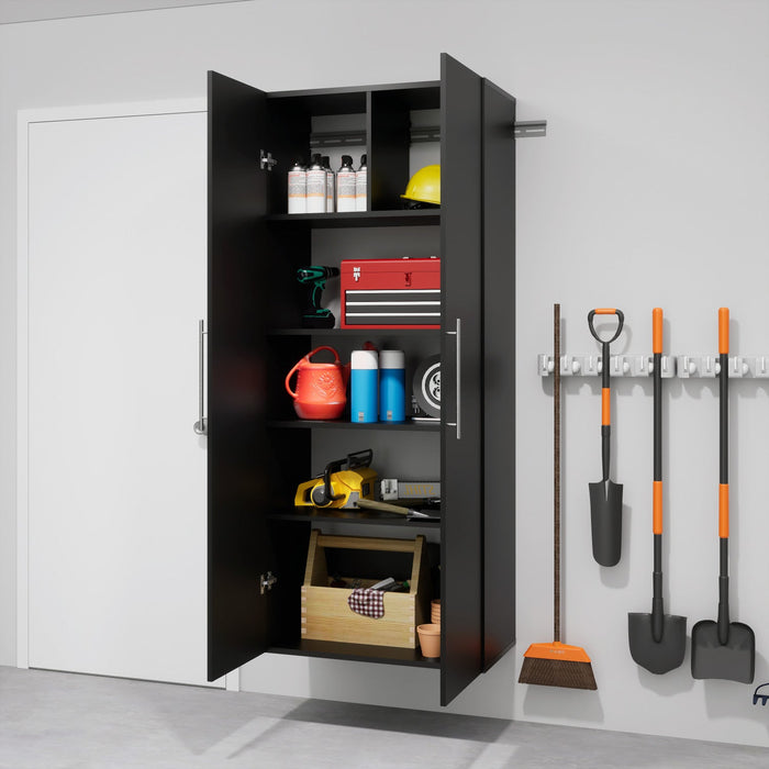 Hangups 30-inch Garage Storage Cabinet - Black 