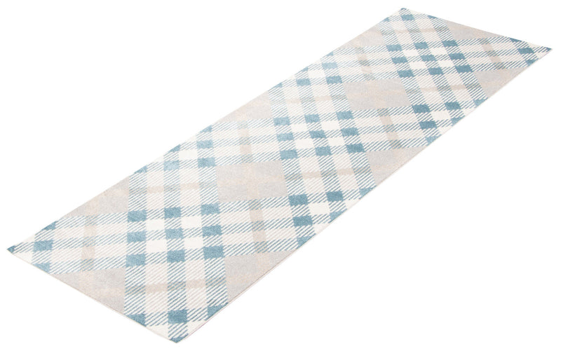 Kors Grey Machine Washable Area Rug - 2'6\" x 8'0\"