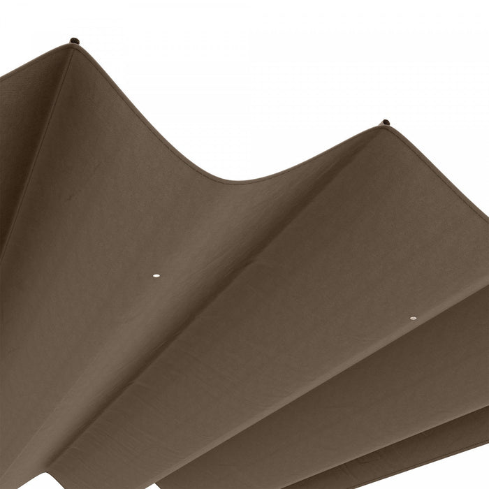 Outsunny Retractable Pergola Roof, Sun Shade Cover For 9.8' X 7.1' Pergola