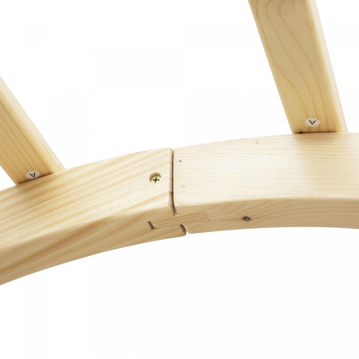 Outsunny Garden Bench With Arch Wooden Bench