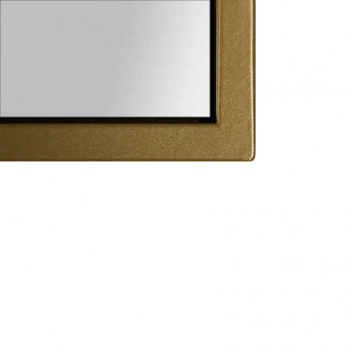 Border Gold 36\" Mirror