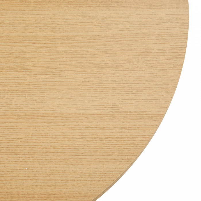 Layla Scandinavian Modern Coffee Table in Light Oak Armoire 