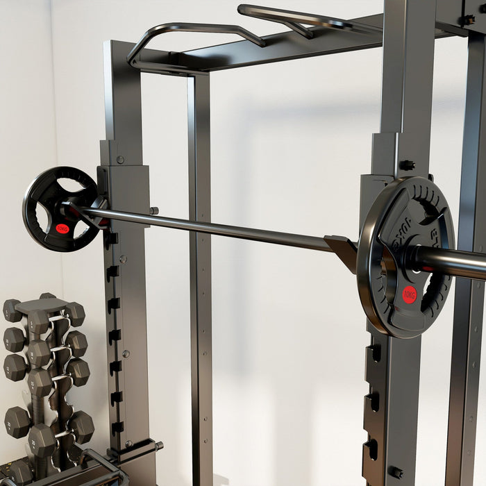 Soozier 2 x 22lbs Weight Plates Set, 2-Inch Barbell Weights Set
